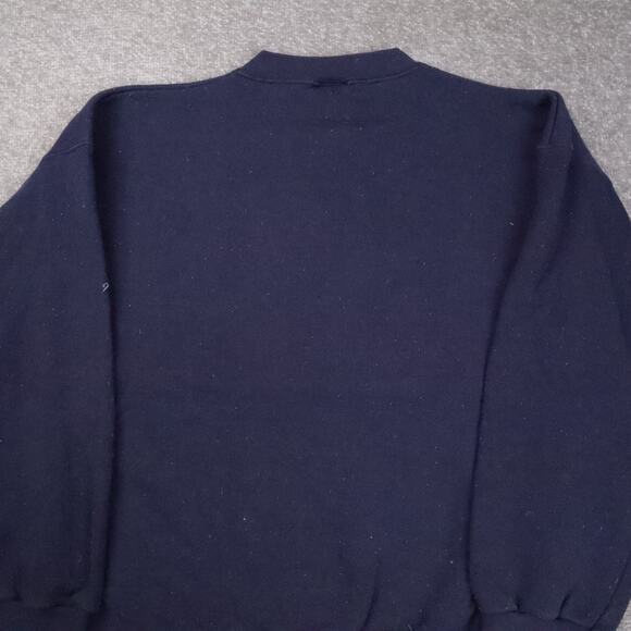 Vintage 90s Penn State Nittany Lions XL Blue Long Sleeve Pullover Sweatshirt - Picture 11 of 11